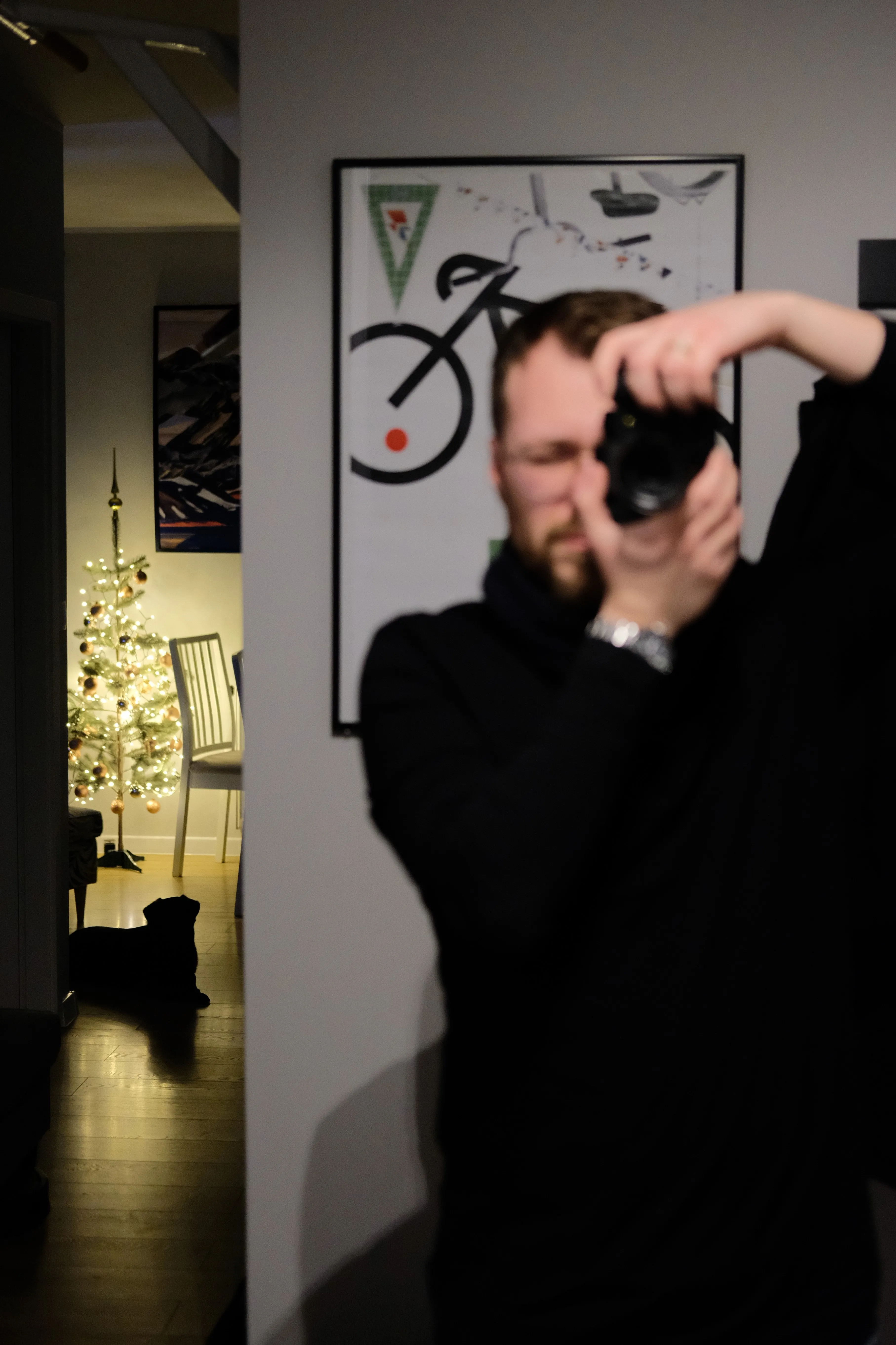 Portret Wojciecha Dawida, fotografa